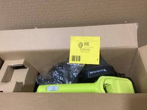 RYOBI ONE 18V 90 MPH 200 CFM Cordless Battery Leaf BlowerSweeper with 2.0 Ah Battery and Charger Customer Returns See Pictures
