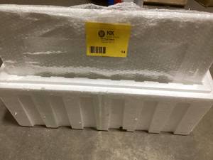 Cayman 24 in. Top-Mount Bathroom Sink in White by MODWAY Customer Returns See Pictures