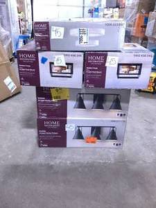 Lot of Assorted Lighting Various Models and Conditions Customer Returns See Pictures