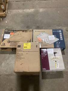 Lot of Assorted Lighting Various Models and Conditions Customer Returns See Pictures