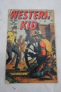 lot 4 image: Comic Western Kid .10 Dec. No.13 The man and The Gun