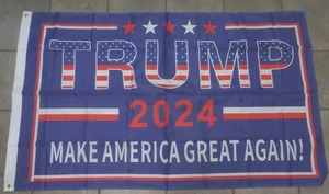 lot 66 image: New 5x3 Flag Trump 2024