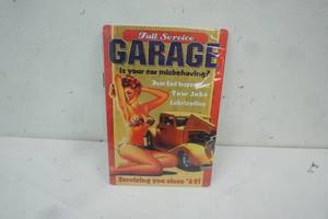lot 73 image: Tin Sign 8x 12  Full Service Garage