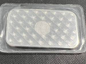 lot 12 image: 1 TROY OZ .999 FINE SILVER SUNSHINE MINT BAR SEALED