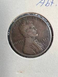 lot 31 image: 1913-S US WHEAT CENT