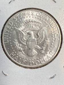 lot 46 image: 1964 US KENNEDY HALF DOLLAR