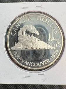 lot 54 image: 1986 CANADIAN SILVER DOLLAR