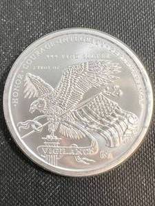 lot 69 image: 2 TROY OZ .999 FINE SILVER DONALD TRUMP ROUND