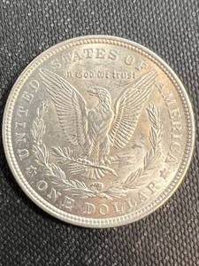 lot 77 image: 1921 US MORGAN SILVER DOLLAR