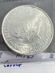 lot 78 image: 1952 US WASHINGTON CARVER HALF DOLLAR MS65