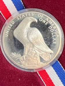 lot 94 image: 1984 US OLYMPIC SILVER DOLLAR