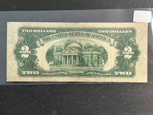 lot 101 image: 1928-D US $2 RED SEAL