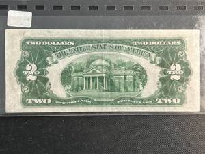 lot 102 image: 1928-D US $2 RED SEAL