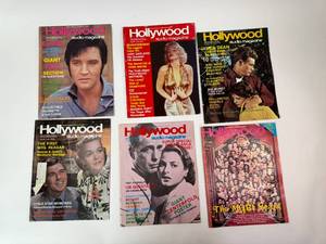 lot 46 image: 20 Vintage Hollywood Studio Magazines Marilyn Monroe, Elvis, Reagan, Hayworth, James Dean and so on