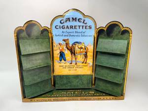 lot 73 image: 1990s Camel Cigarette Display