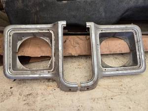 lot 21 image: Square Body Chevy Head Light Bezels