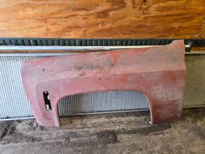 lot 29 image: Front Driver Side Quarter Panel for Square Body Chevy, Year Unknown - See Pics