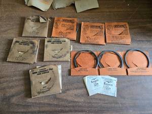lot 104 image: Lot of Vintage Piston Rings