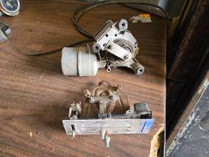 lot 108 image: Vintage Heater Control & Windshield Wiper Motor