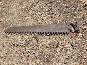 lot 175 image: Metal Handled Vintage Hand Saw