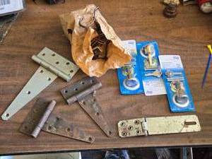 lot 177 image: Hinges, Hooks, Locks