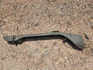 lot 197 image: WWII Era Windshield Mounted Gun Rack For Jeep, Willys Etc