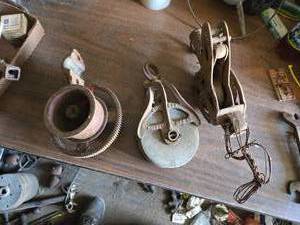 lot 201 image: Pulleys and Gear