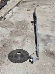 lot 1B image: Vintage Service  Gas Station Overhanging Pump Light