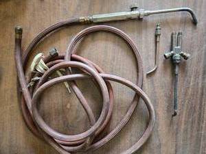 lot 240 image: Small Torch and Misc. Small Torch Heads