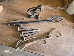 lot 249 image: Log Grabber, Spikes and Other Old Items