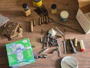 lot 253 image: Gun Cleaning Parts and Pieces, Other Firearms Items