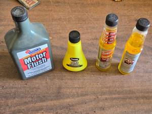 lot 281 image: Motor Flush, Fuel Cleaner and Gumout - All Full