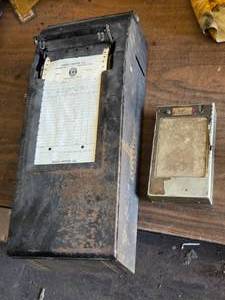 lot 313 image: Standard Register Model 1000 with Old Unused Receipt from Bruce Motor Co. Bird Island, MN
