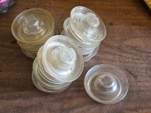 lot 318 image: Glass Waterers