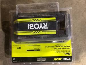 RYOBI 40-Volt 5.0 Ah High Capacity Lithium-Ion Battery Customer Returns See Pictures