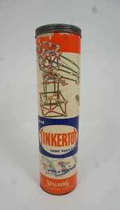 lot 29 image: Vintage Toys...The Original Tinker Toy Grad Set By Spalding Brothers