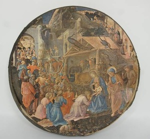 lot 40 image: Vintage Collectible Puzzle The Adoration of the Magi Jesus Christian SPRINGBOK Jigsaw 1965 Puzzle...