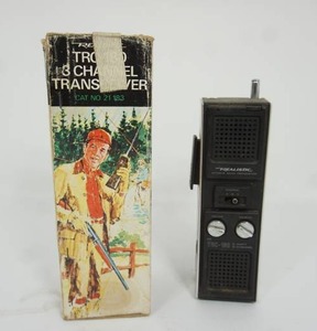 lot 62 image: Realistic TRC-27 3 Channel Transceiver CAT. NO. 21-113 wOriginal Box