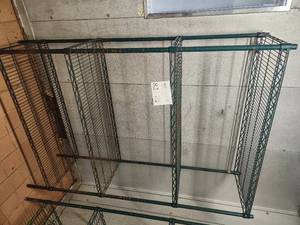 lot 82 image: 4 NSF Wire Shelving Rack