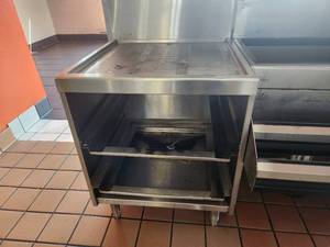 lot 77 image: NSF Behind-Bar Glass Storage Station