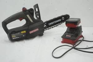 lot 48 image: Craftsman 19.2 Volt 10 Chain Saw, Battery & Charger