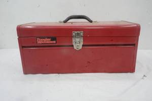 lot 58 image: Popular Mechanic Tool Box with Tools