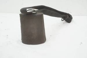 lot 63 image: Vintage Cow Bell with Belt