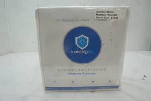 lot 69 image: New Queen Size Slumber Cool Mattress Protector