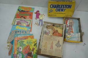 lot 83 image: Vintage Paper Doll Sets & Variety of Paper Doll Books from 1944 and up