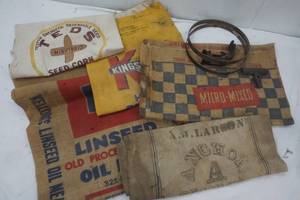 lot 125 image: Potato and Seed sacks