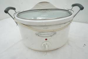 lot 129 image: Hamilton Beach Used Crock Pot