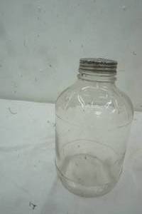 lot 133 image: Presto jar with 6 on bottom, silver lid