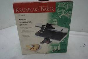 lot 135 image: New Krumkake Baker