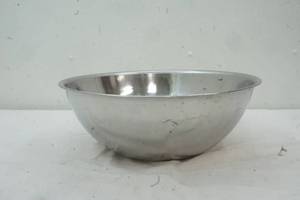 lot 164 image: Stainless steel bowl